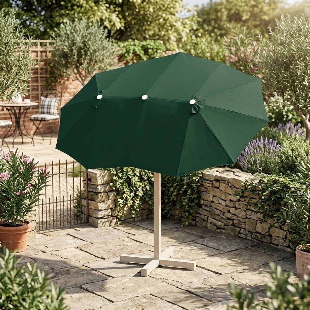 Parapluie imperméable à trois plis de 2,7 m