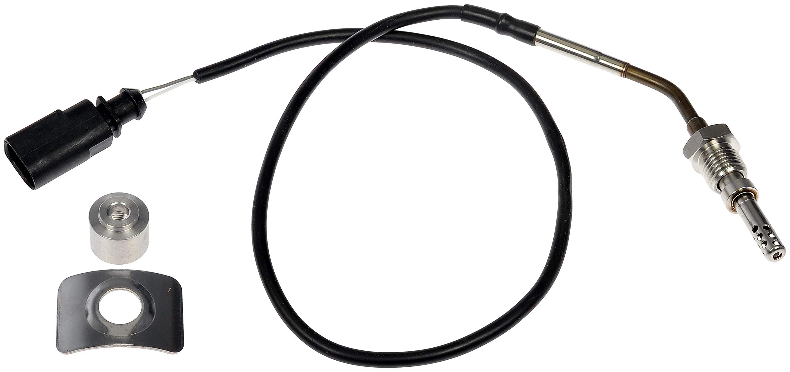 Dorman 904-773 Exhaust Gas Temperature Sensor Compatible with Select Audi / Volkswagen Models (OE FIX) - Dorman Exhaust Gas Temperature (EGT) Sensor 904-773 - Exhaust Temp Sensor - Exhaust Gas Temperature Sensor - Temperature Sensor - Exhaust Sensor - Need to replace an EGT sensor? This sensor is a direct replacement for the original equipment sensor on specific vehicles. Also keep in mind that these EGT sensors frequently seize in the exhaust bung, making replacement difficult and damaging the bung. This Dorman OE FIX solution also comes with a bung repair kit, which allows you to weld in a new bung if necessary, rather than replacing the entire exhaust pipe. - Audi 2016-15, Audi 2013-10, Volkswagen 2016-10