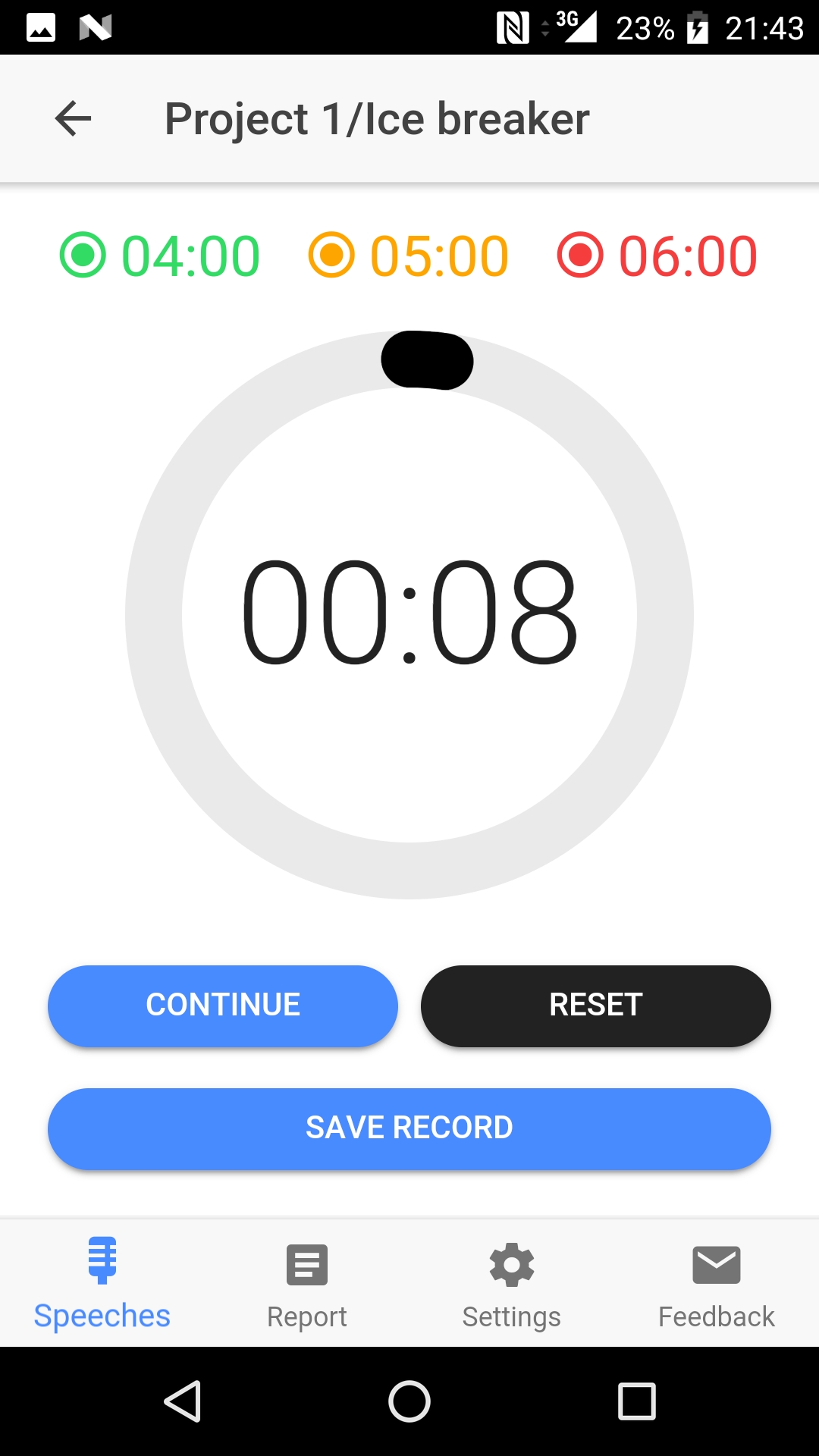 Toastmasters Timer App on Amazon Appstore