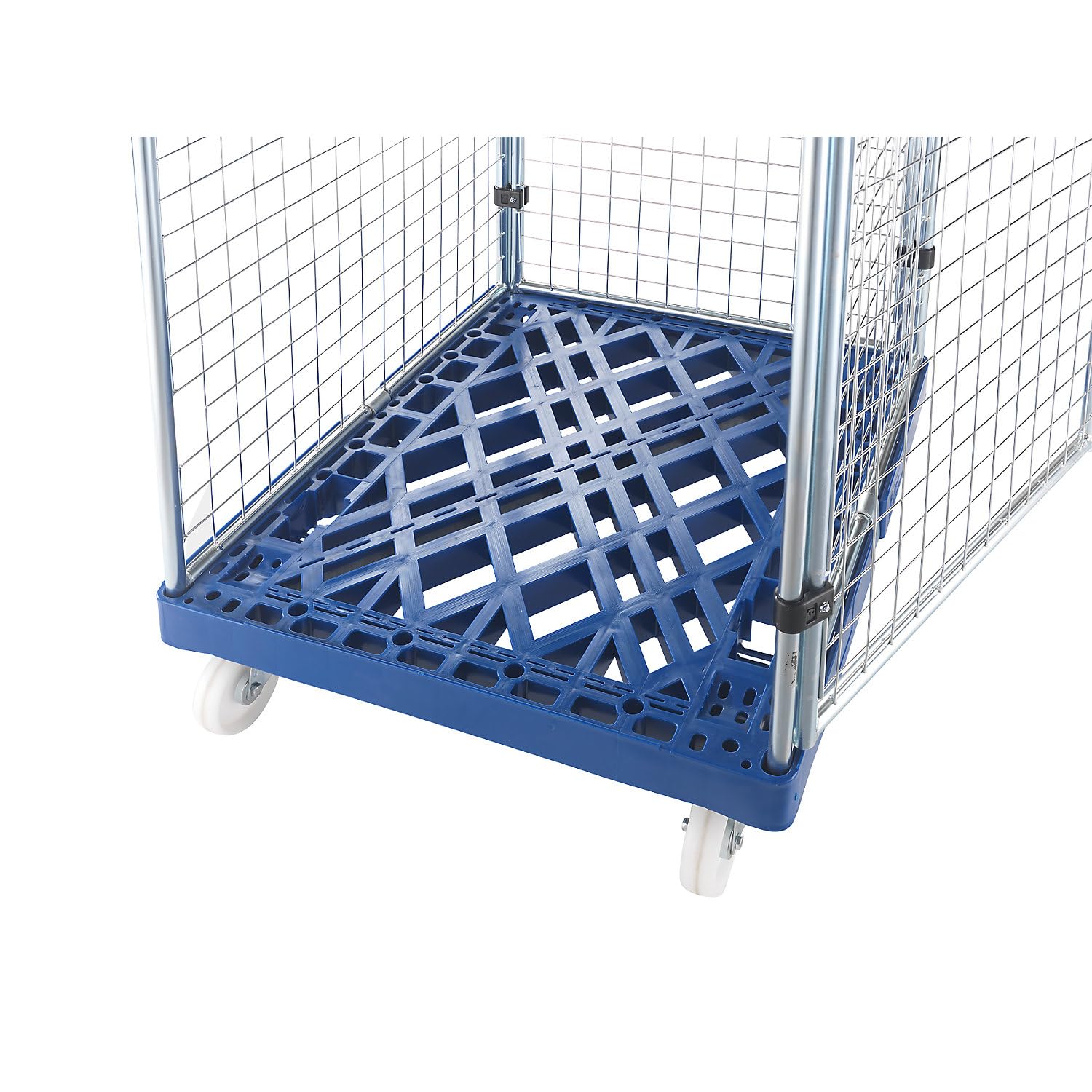 FRANKEL kaiserkraft | Roll-conteneur PROTECT | hauteur 1800 mm | bleu gentiane