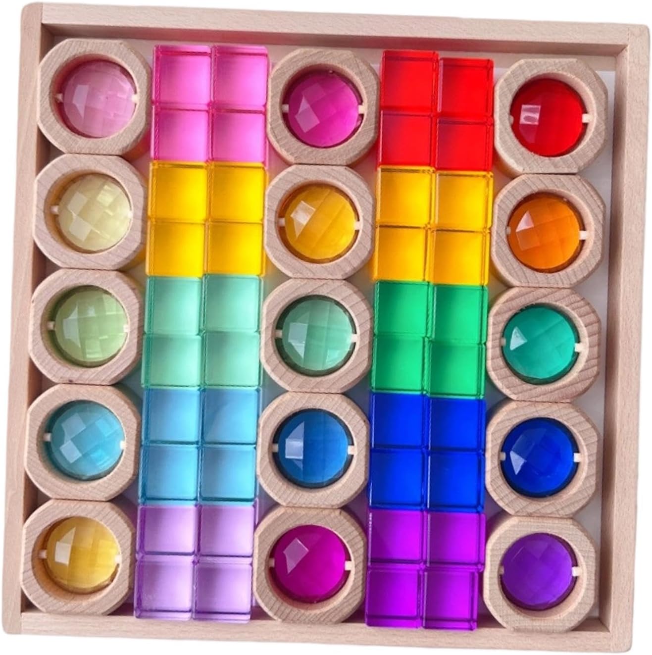 Building Blocks Set for Kids Stacking Game for Girls Birthday Ideal Gift