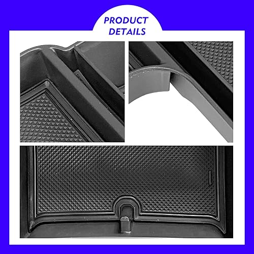Miniatura 5 de 2024 2023 Maverick Center Console Organizer Tray for Ford Maverick 2024-2022 Console Tray Center Armrest Glove Storage Box for Maverick 2023