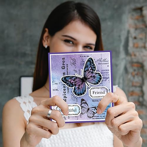 Vista 41 de GLOBLELAND Sellos transparentes de silicona para hacer tarjetas, álbumes de recortes, 11.7 x 8.27 pulgadas