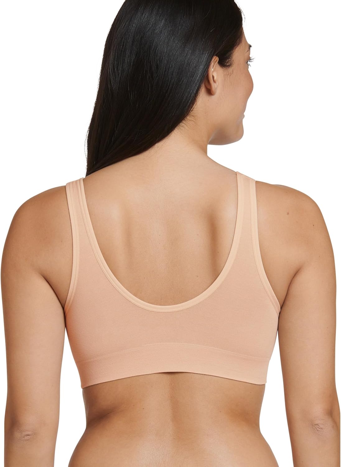 Jockey Women's Bra Seamfree Cotton Blend Light Support Bralette - Image 2