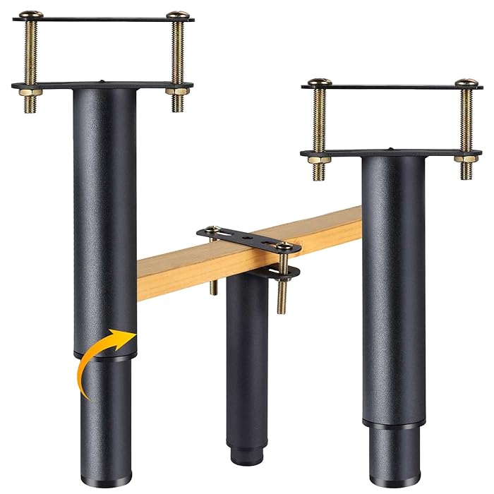 Buy Bed Support Legs, Adjustable Furniture Feet, Replacement Parts for Furniture Feet, Bed Frame