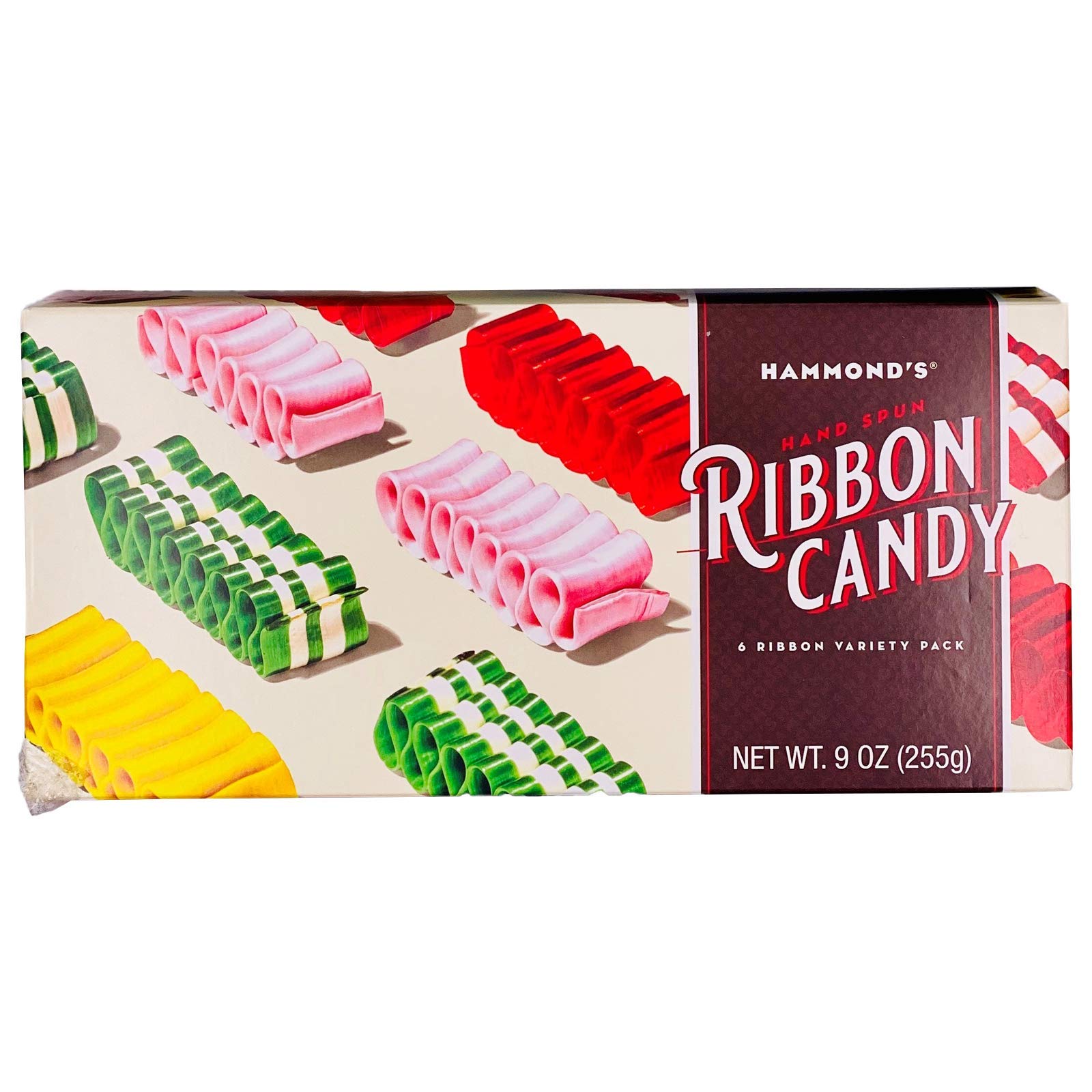 Buy Hammond’s Candies Hand Spun Ribbon Candy 5 Flavor Variety Pack