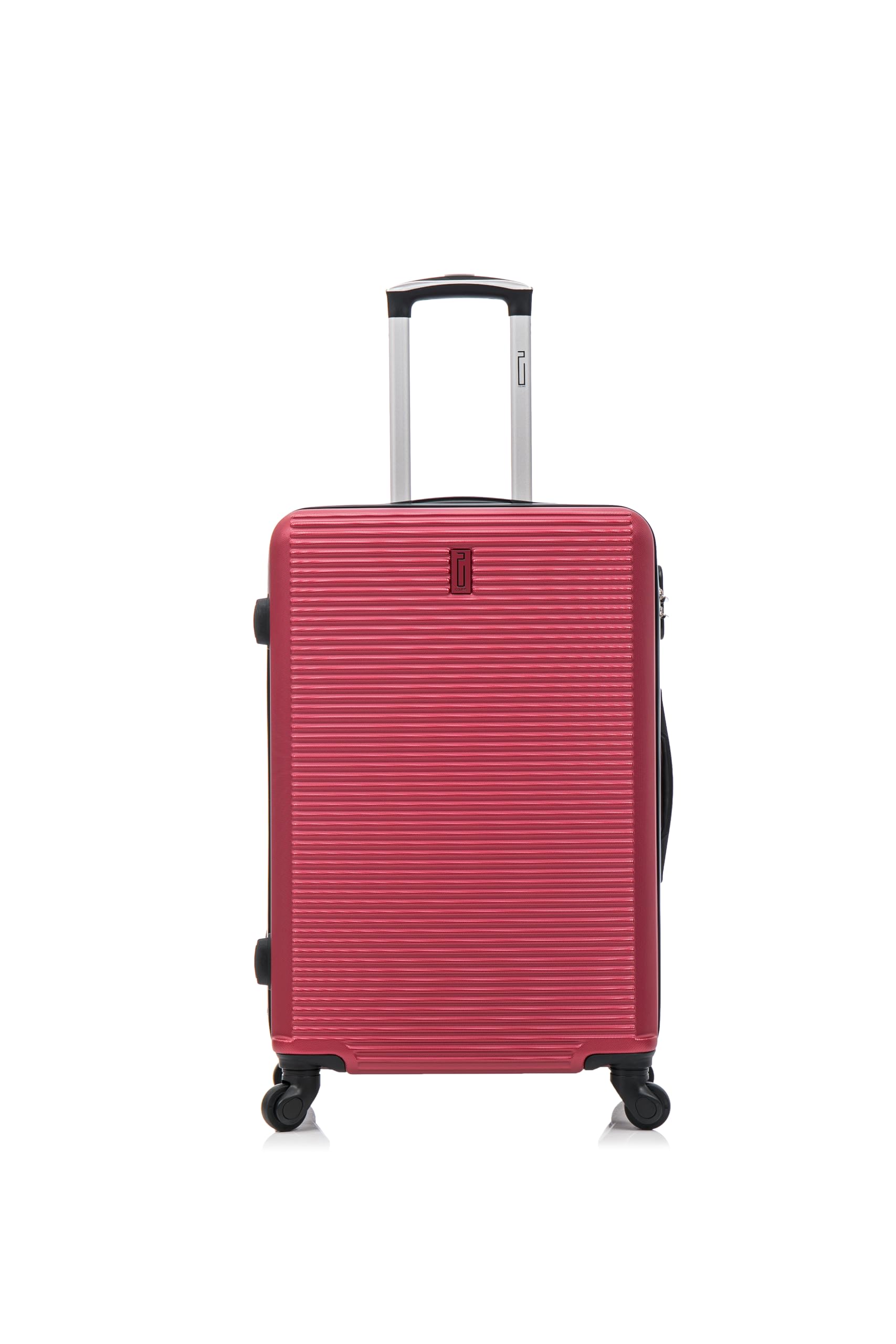 CELIMS - Valigia Media 20 kg Rigida Leggera | Valigia da Stiva 65cm Donna | Lucchetto Integrato | ABS | Trolley Medio 65cm con 4 Ruote | Bordeaux