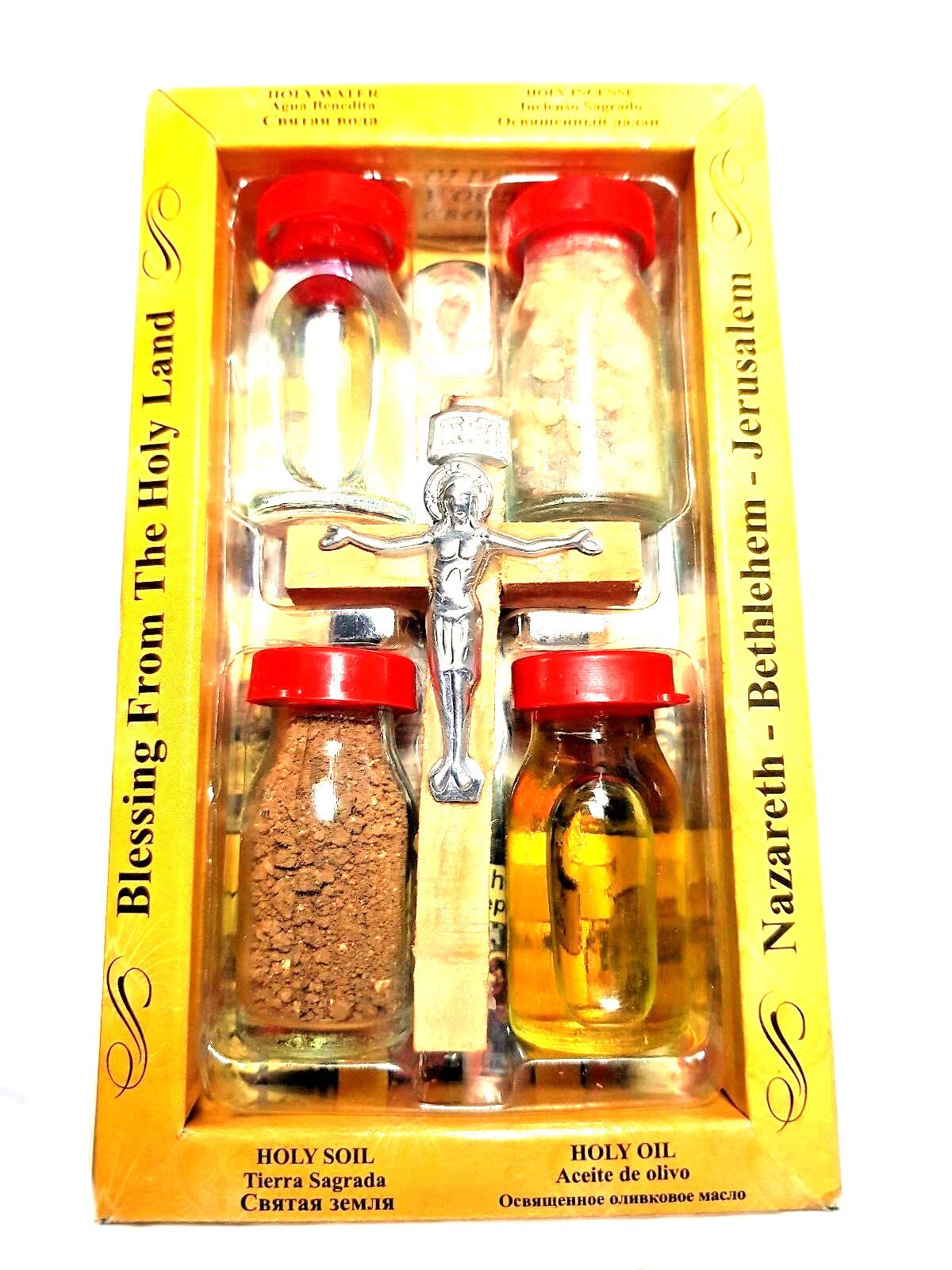Amazon.com: Israel Christian Holy Water Soil Oil Incense Gift from