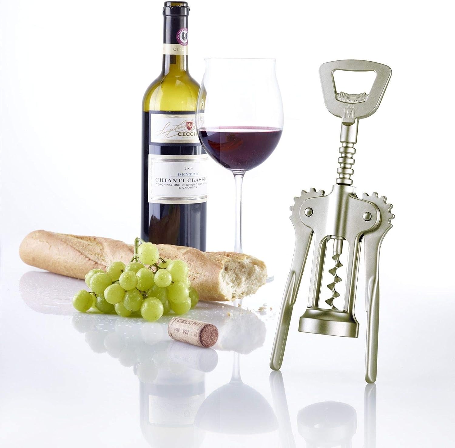 Westmark 61555580 Pedro Lever Corkscrew Satin-Finished