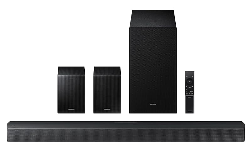 Samsung 490 W 5.1 ch Soundbar with Center Speaker | Dolby Audio | DTS Virtual:X