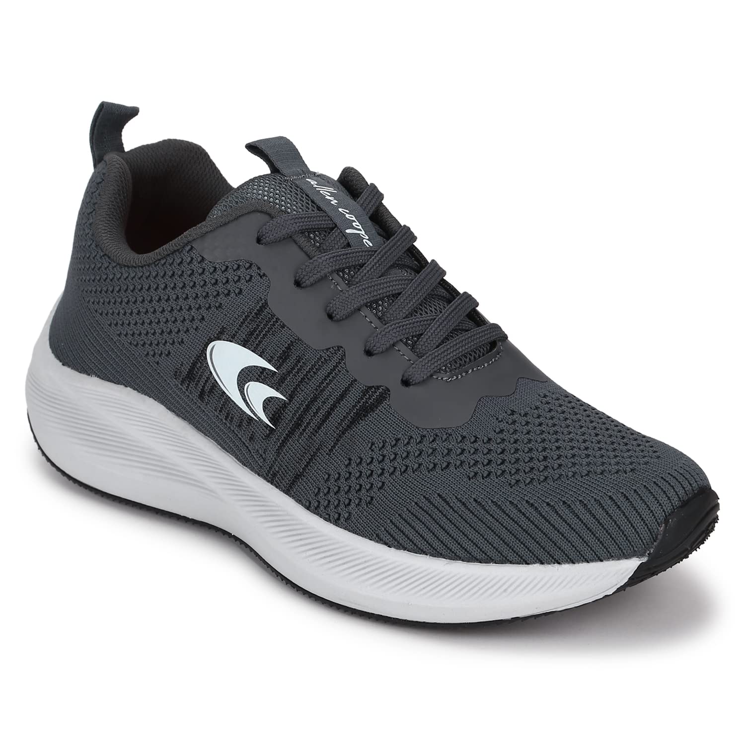 Allen Cooper Training,Road Running,Cricket,Gym,Sports Comfortable Extra Max Cusion with Memory Foam Insole Running Shoes for Men(403 Grey/White/Navy-Sizes 6,7,8,9,10)-image-22