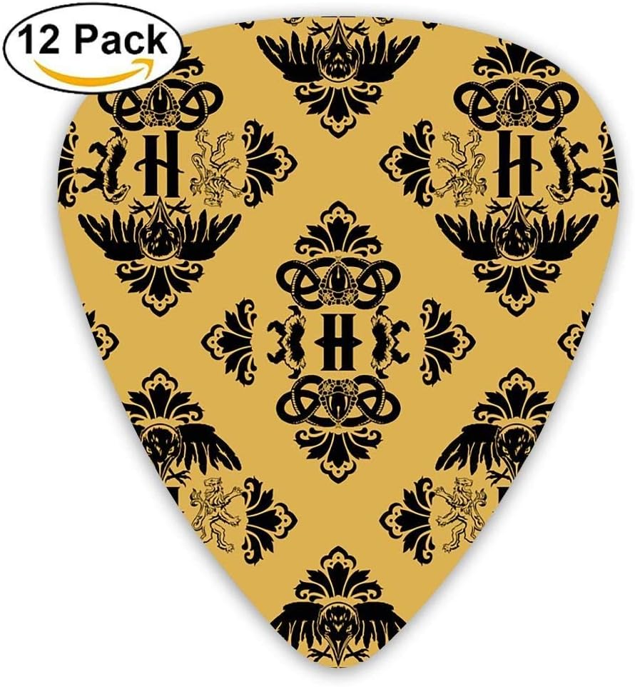 Magic Houses Of Potter Guitar Picks For Electric Guitar 12 Pack