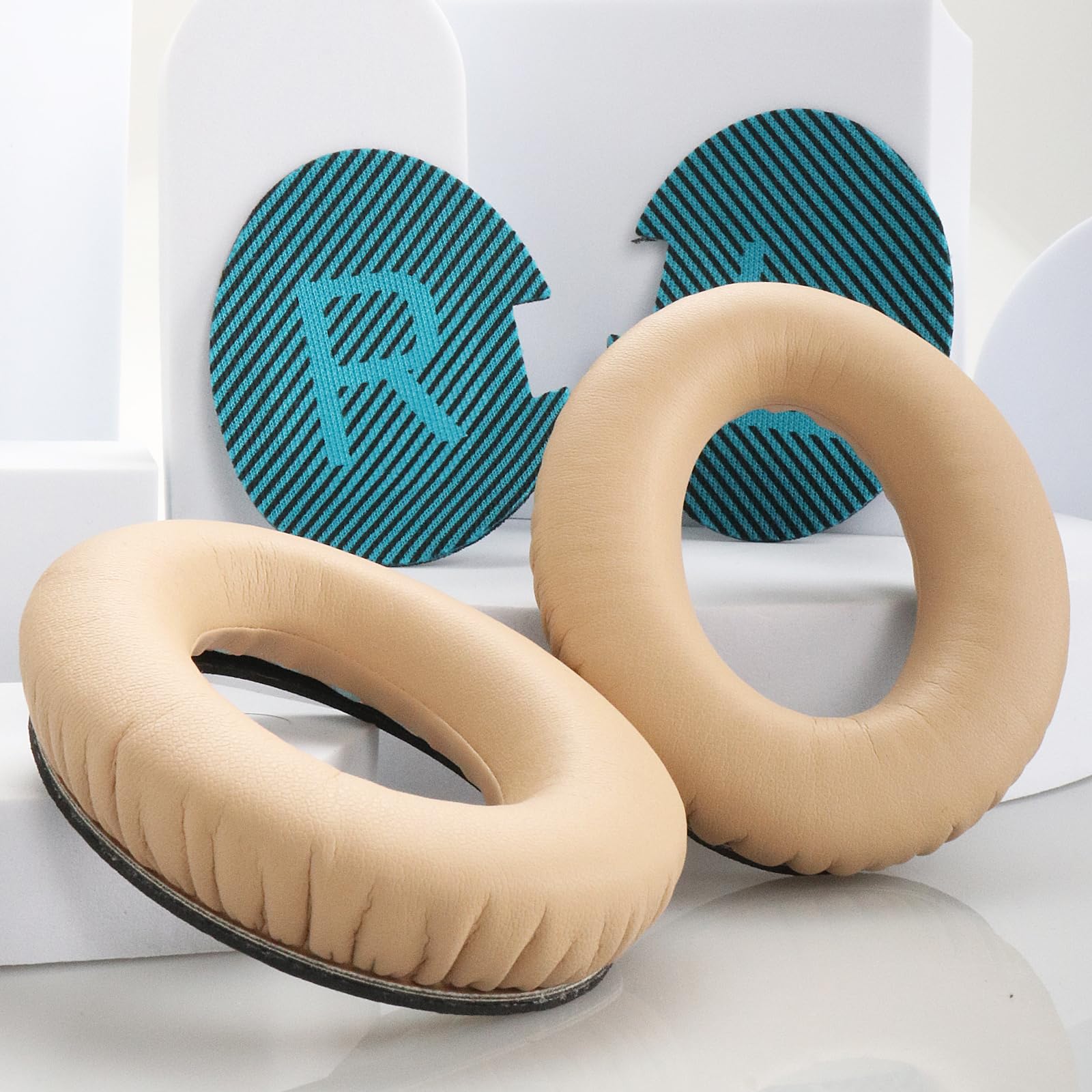 Orecchiette Bose Originali Cuscinetti Auricolari Originali OEM Di Ricambio Per Bose QuietComfort QC25, QC35, QC15, QC2 Ricambio OEM Cuffie Bose - Foto 2