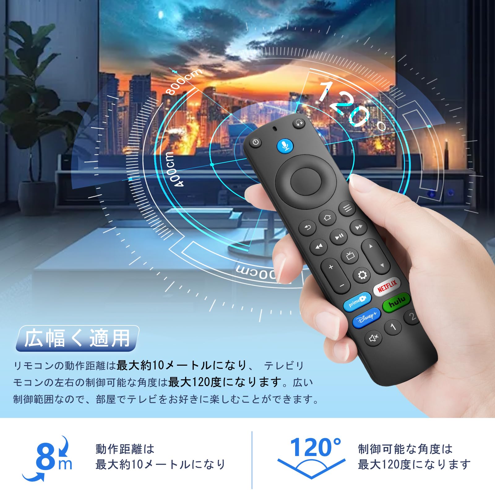 Amazon | リモコン for ふぁいやースティックtv Compatible with fire