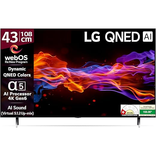 LG QNED TV 4K Ultra HD 108 cm