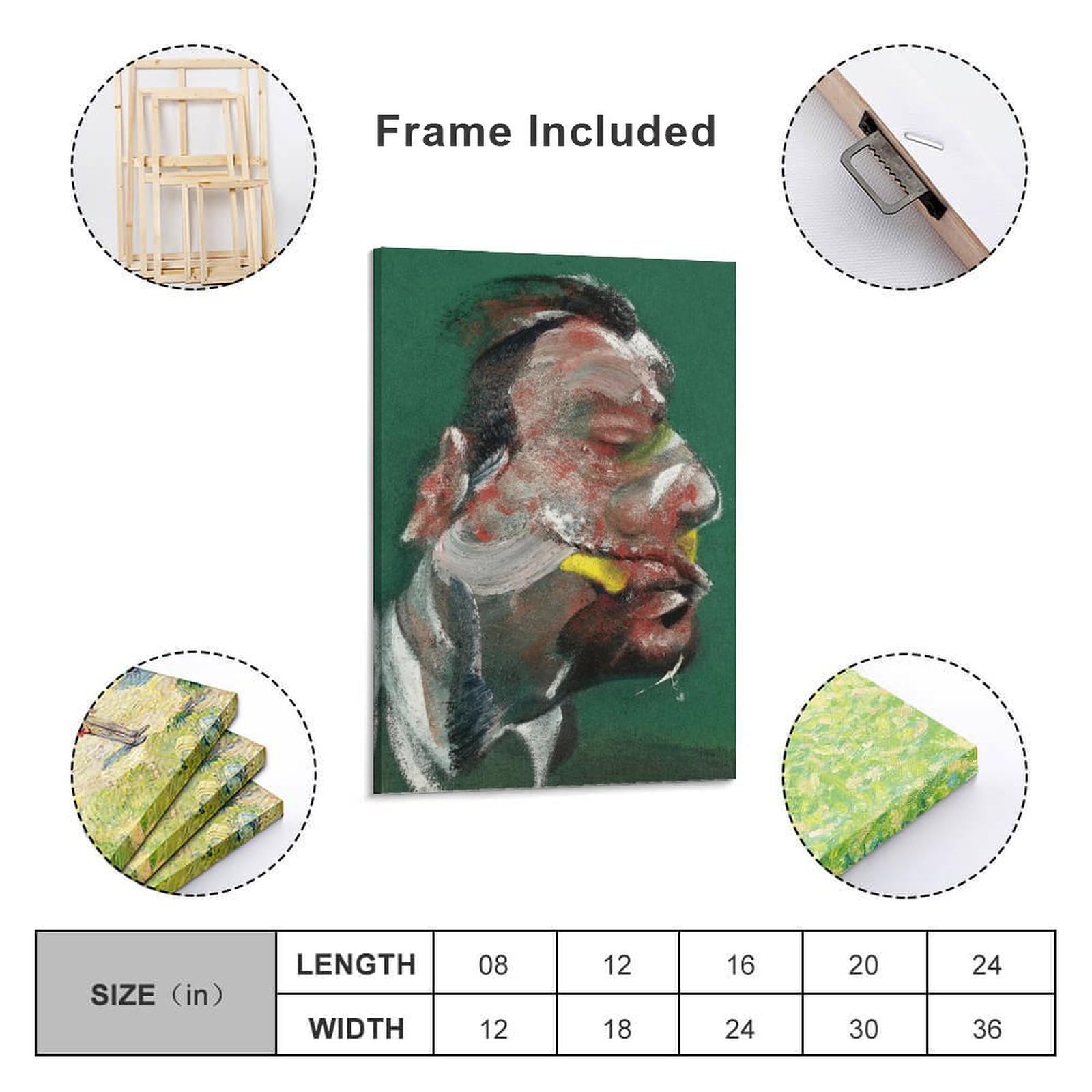Amazon.co.jp: Francis Bacon フランシス・ベーコン 絵画 ポスターHead 