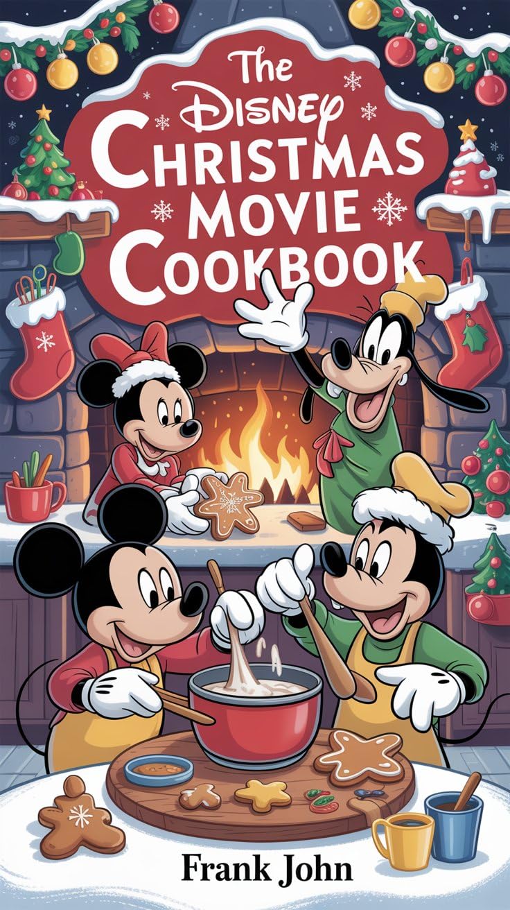 THE DISNEY CHRISTMAS MOVIE COOKBOOK : "Delicious Recipes Inspired by Your Favorite Disney Christmas Films for Holiday Feasts and Fun"      Kindle Edition