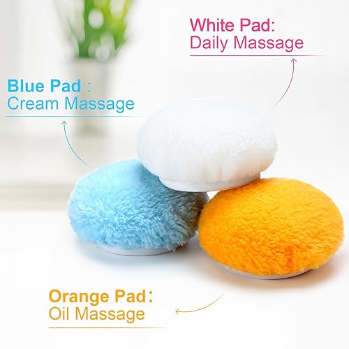 Miniatura 3 de Preboun 24 almohadillas lavables para máquina de escultura corporal, almohadilla de masaje lavable, almohadillas de fibra reemplazables, fundas de