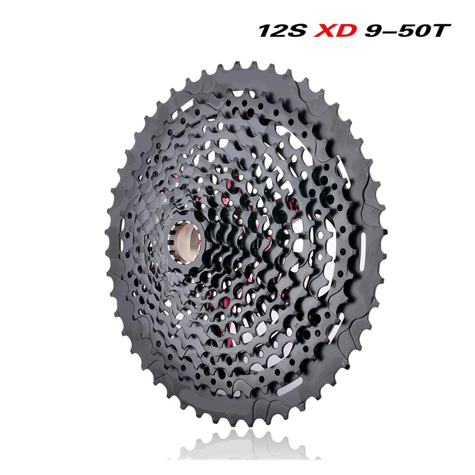 Cassetta for bici in acciaio argento chiaro 11/12 velocità 9-42T 9-50T XD Pignone