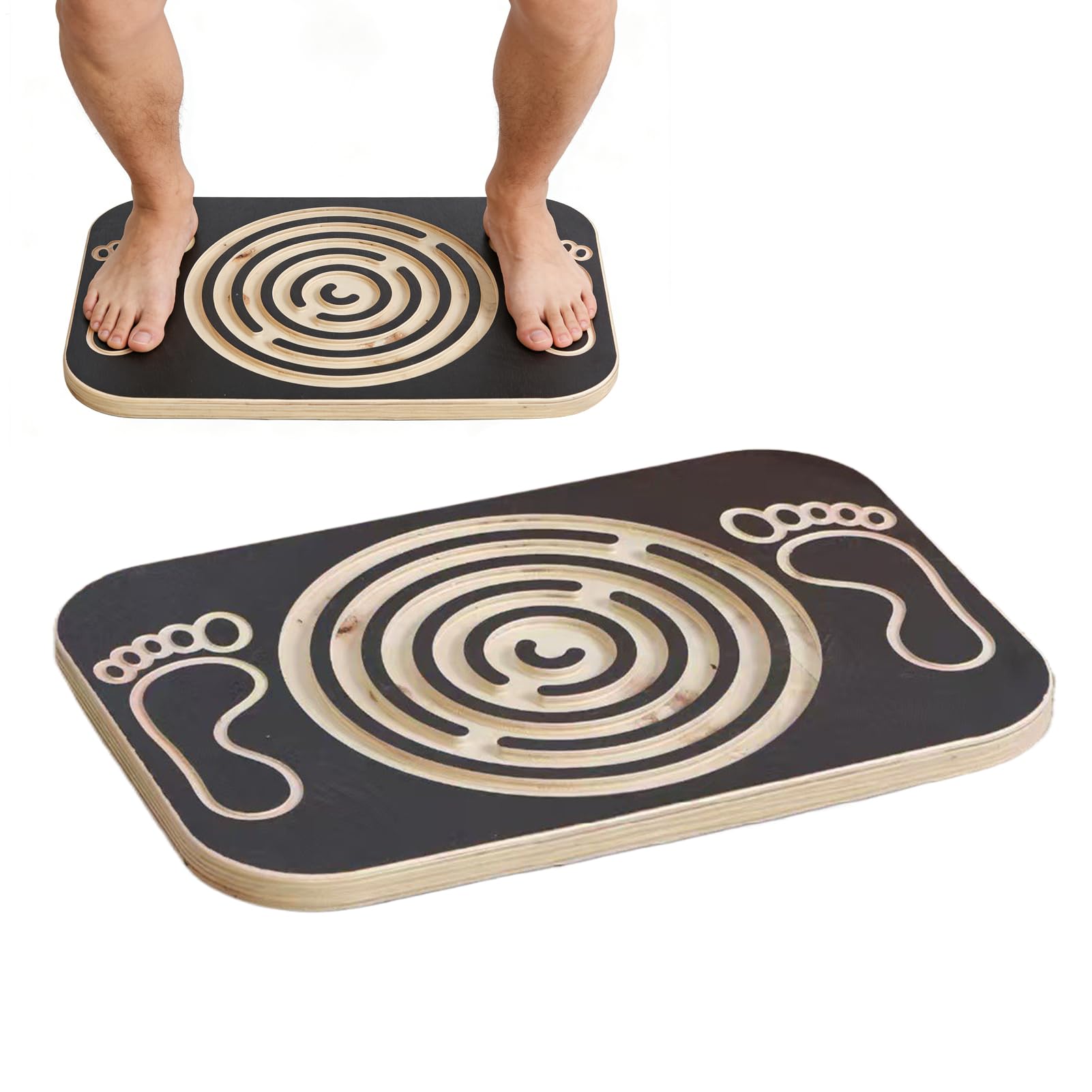 Tablas Inclinadas Para Ejercicio - Bloque De Equilibrio Con Ángulo Ajustable | Plataforma Inclinada para Tobillos Equipo de Fitness | para Ejercicios de Rodillas y Piernas Sentadillas Gimnasio