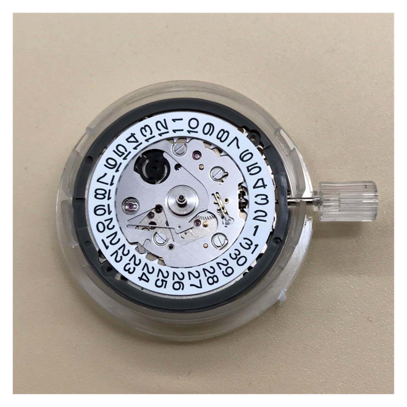 Compatible con Nh35 y Nh35A. Movimiento mecánico con Ventana de Fecha Negra. Kit de reemplazo de Movimiento para Reloj automático de Lujo de Alta precisión (2021).
