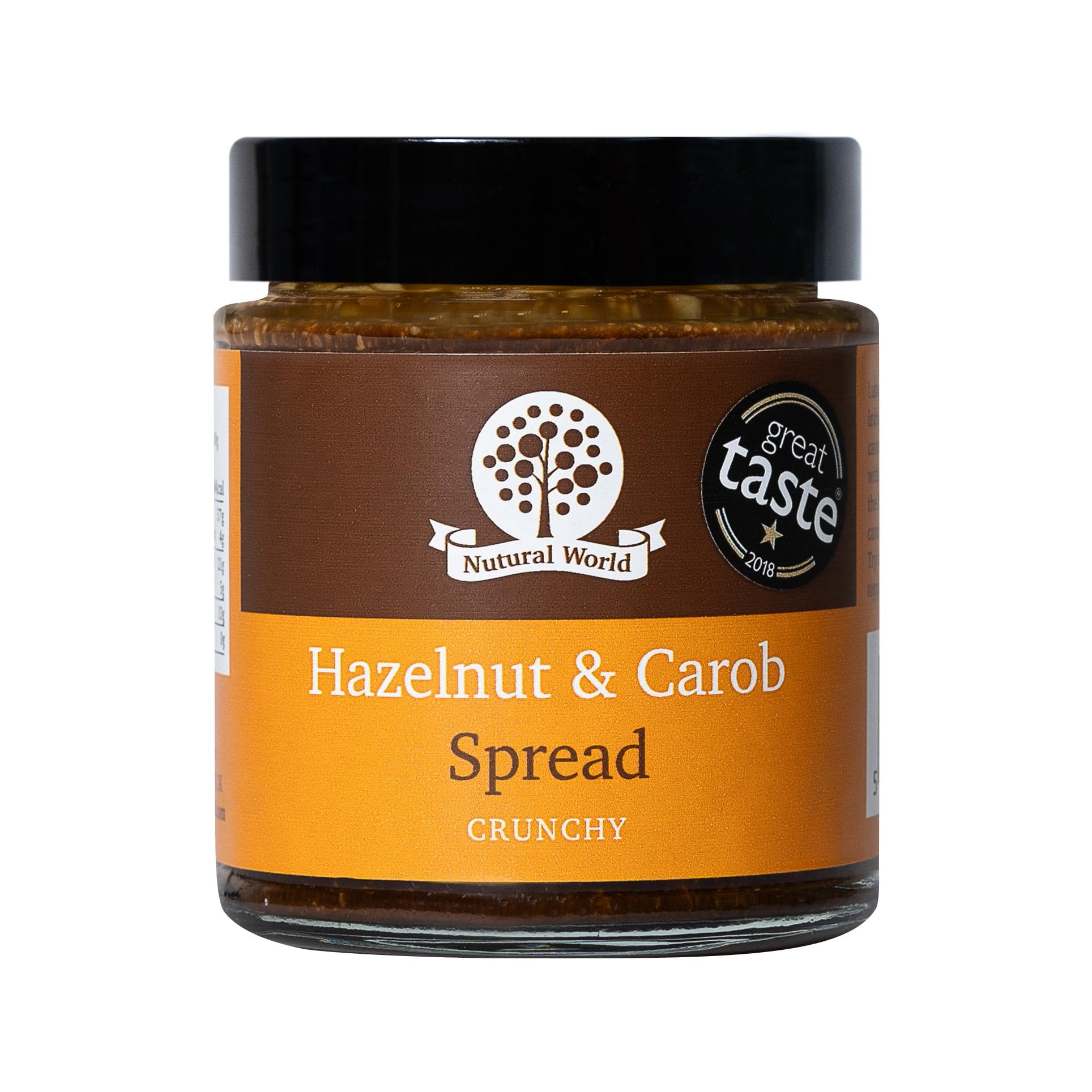 Nutural World - Crunchy Hazelnut and Carob spread (170g)