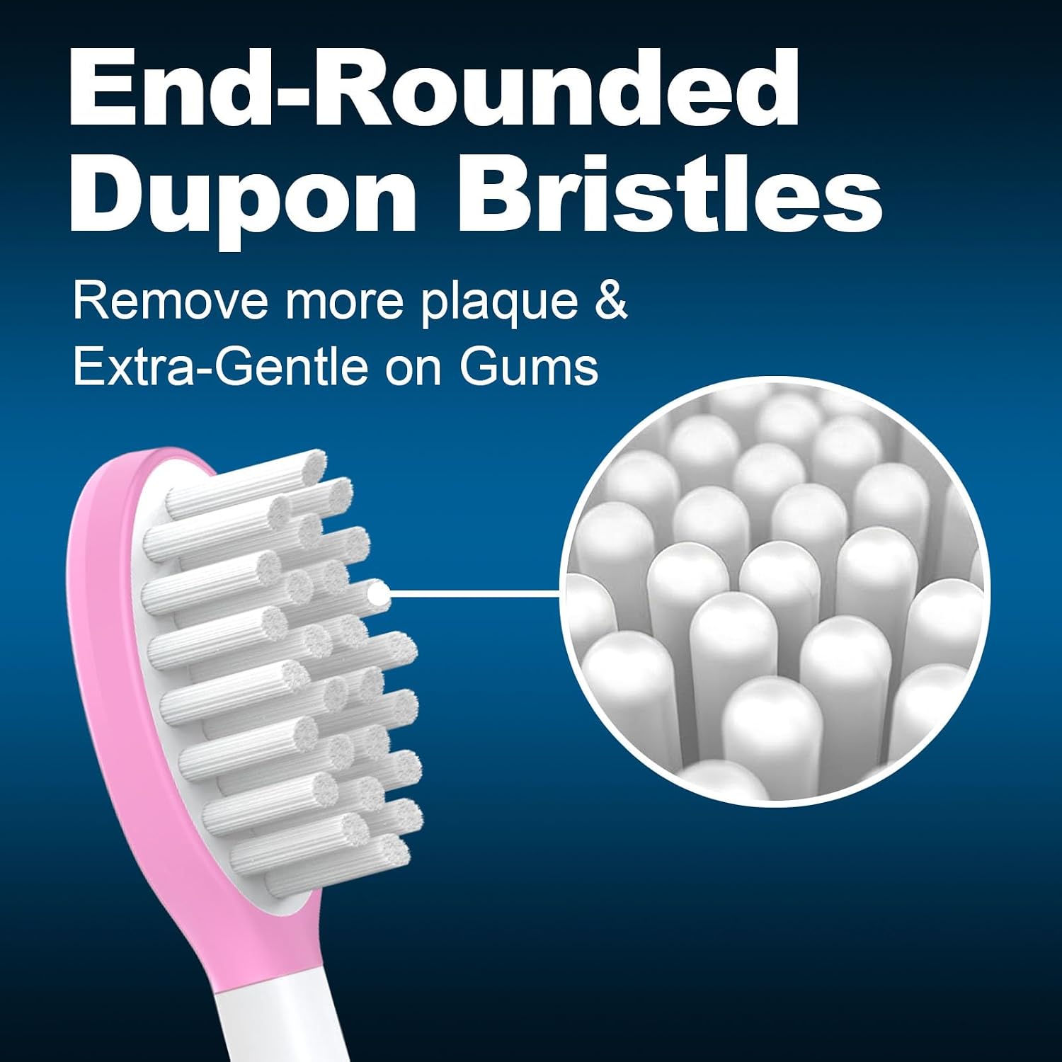 Kids Replacement Toothbrush Heads 10 Pack for Philips Sonicare Electric Toothbrush Soft Brush Head for Child 7+ for Boy Girl,5pink+5blue