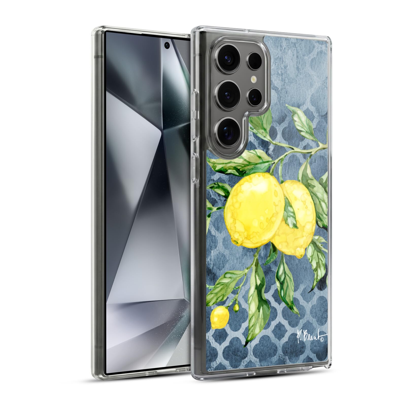 Funda Samsung S24 Ultra gel anticaídas diseño limones Paul Brent 7