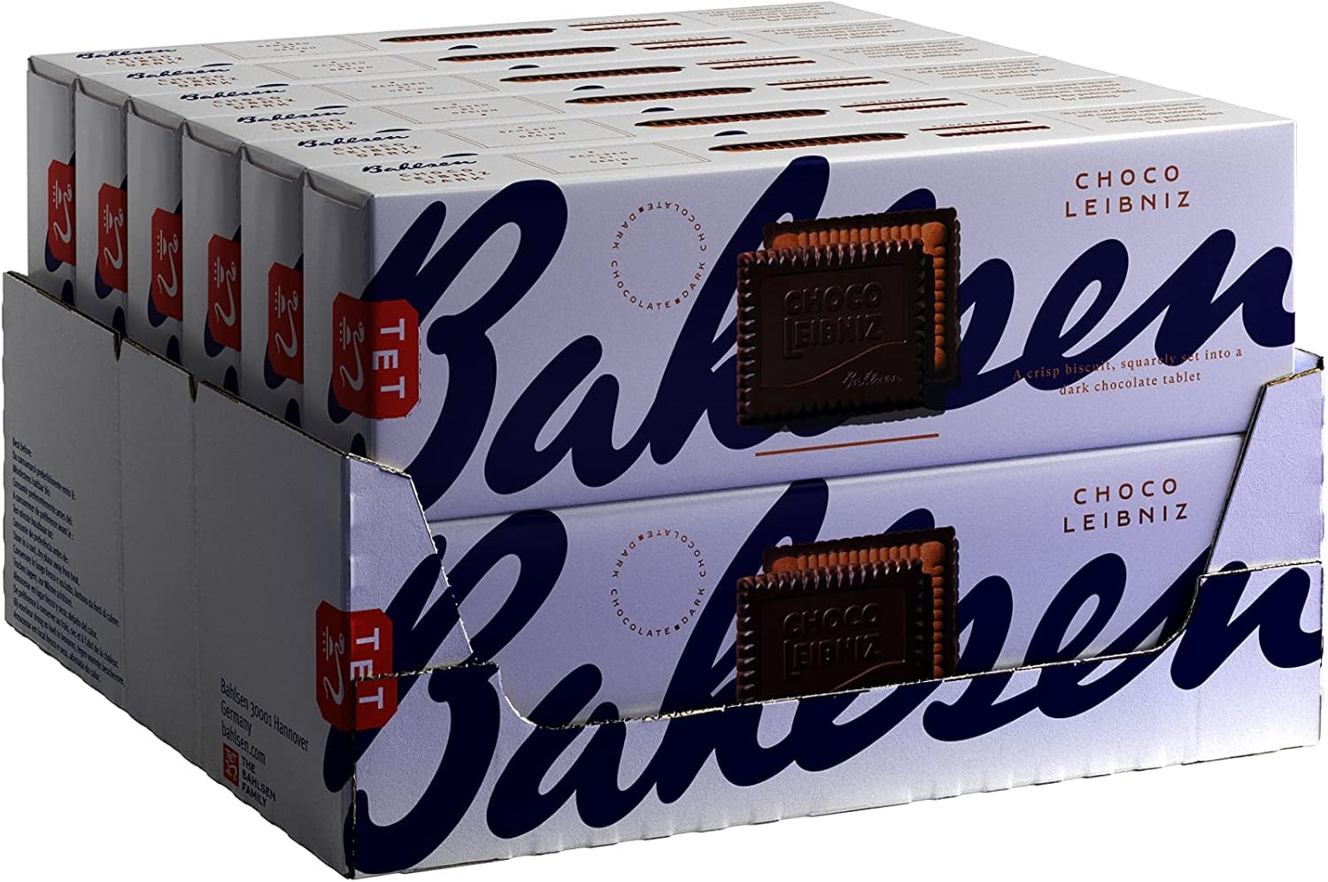 Bahlse Dark Chocolate Leibniz 125g (Pack of 12) Amazon.co.uk Grocery