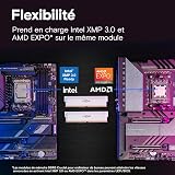 Crucial Pro DDR5 RAM 32GB Kit (2x16GB) 6000MHz CL36, Overclocking Gaming, Intel XMP 3.0 / AMD EXPO, Computer Memory (PC), White - CP2K16G60C36U5W - 4