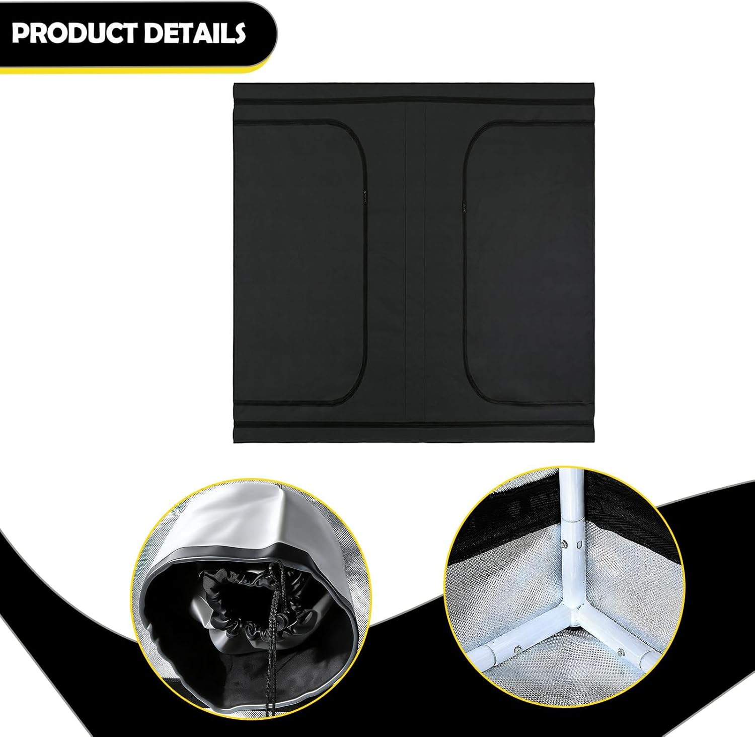 Generic Plant Tent Grow Tent Cultivation Equipment Plant Container for Vegetables Small Potted Flower