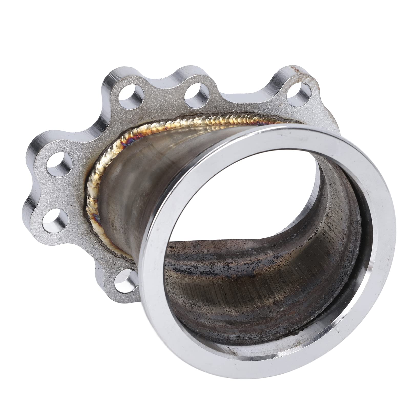 Adattatore per banda V da 3 pollici, adattatore per flangia di scarico Turbo Downpipe Kit flangia di ricambio Adattatore Universale per T25 T28 GT25 GT28