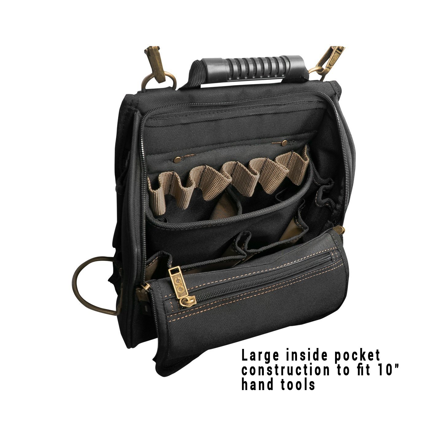 CLC Custom Leathercraft 1509 Zippered Professional Electricians Tool