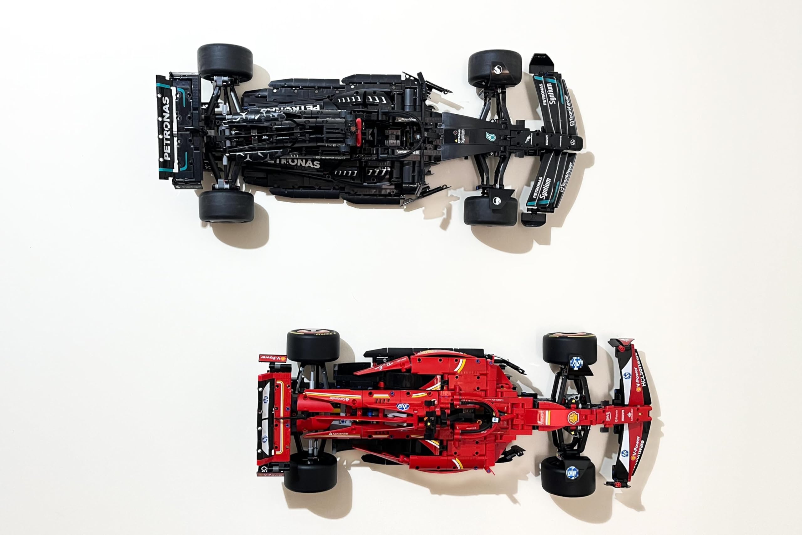 3Dudes & Dad Horizontal Wall Mount Compatible with LEGO® Technic Ferrari SF24 F1 Car (42207) - Image 4
