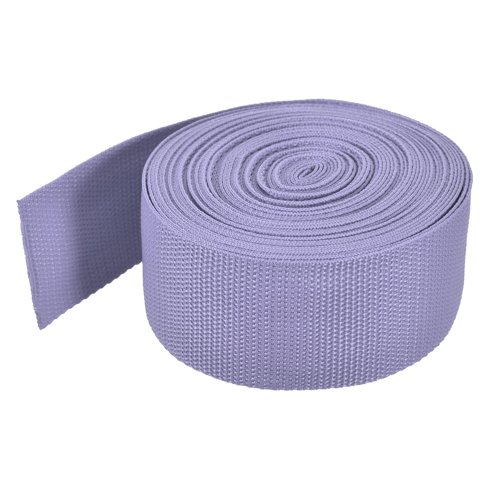 MECCANIXITY Lightweight Polypropylene Webbing Strap 2" 10 Yard Backpack Strapping Band Purple for Outdoor Luggage Cargo Straps