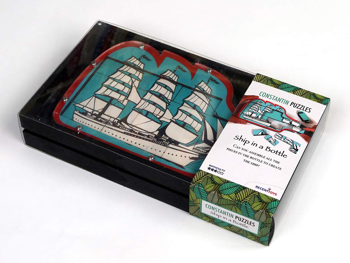 Recent Toys Constantin C5099 Ship In A Bottle Puzzle, Multi-Colour