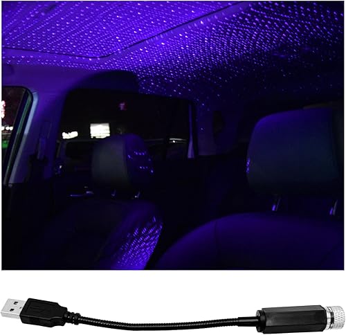 Proyector USB de luz nocturna, luz de estrella monocromática superbrillante, luz de ambiente romántica ajustable portátil, lámpara nocturna LED para