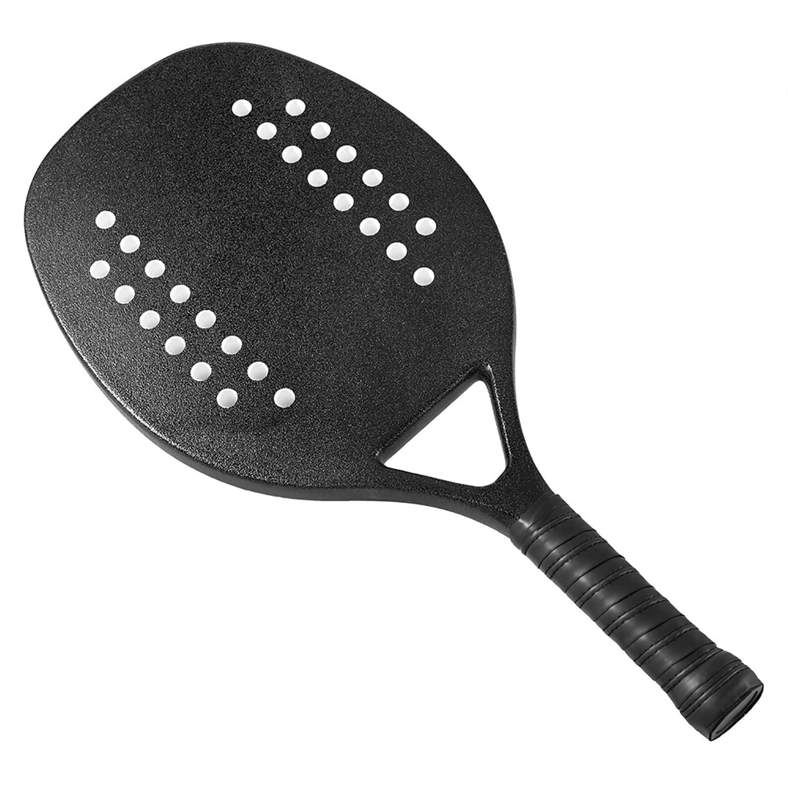 Racchetta da Beach Tennis, Superficie Professionale in Fibra di Carbonio, Nucleo in Memory Foam Eva, Racchetta da Beach Tennis con Borsa for Il Trasporto,Attrezzatura for Sport da Spiaggia
