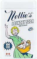 Nellie's Laundry Soda: Fragrance-Free Concentrated Powder Detergent, 100 Loads, Hypoallergenic, Eco-Friendly, Made in Canada