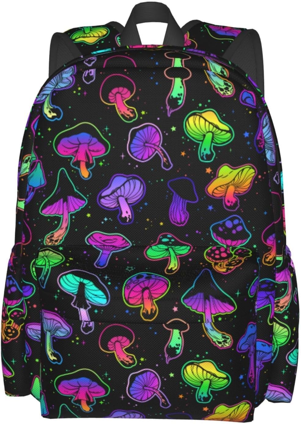 Gothic Mushroom Backpack Bookbag Laptop Backpacks Multipurpose Daypack for Boys Girls School Men Women Travel Hiking