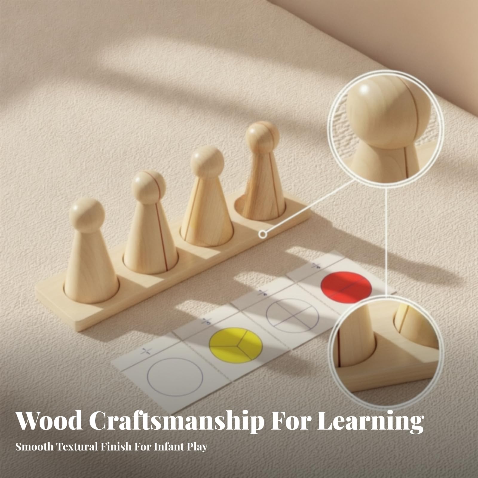 Gioco Aritmetico con Figure Frazionarie Design Resistente e Adatto Ai Bambini, ssidio Didattico Frazioni, Robusto, Aula Scolastica, Genitori, Insegnanti