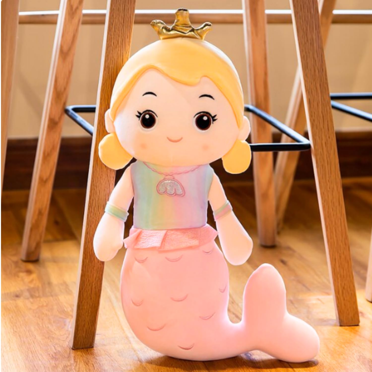 Liquortees Plush Mermaid Soft Dolls (Pink)