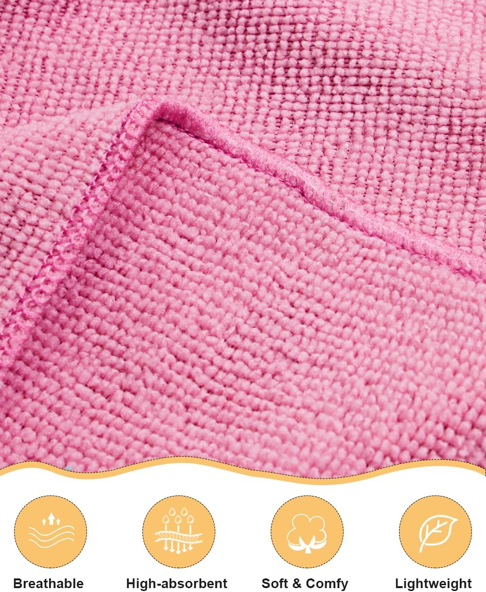 goodmansam Women's Shower Wrap Robes Spa Body Wrap Bathrobe Ultra Absorbent Cover up Towels - Image 5