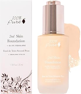 100% PURE 2nd Skin - Base de suero ligera ant...