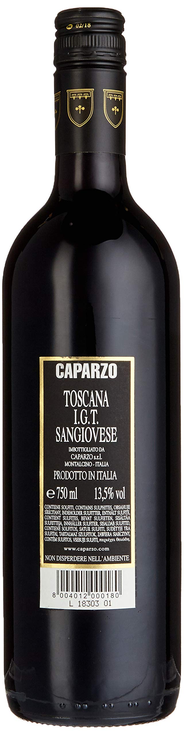 Caparzo Sangiovese Toscana IGT, Trocken (6 x 0.75 l)