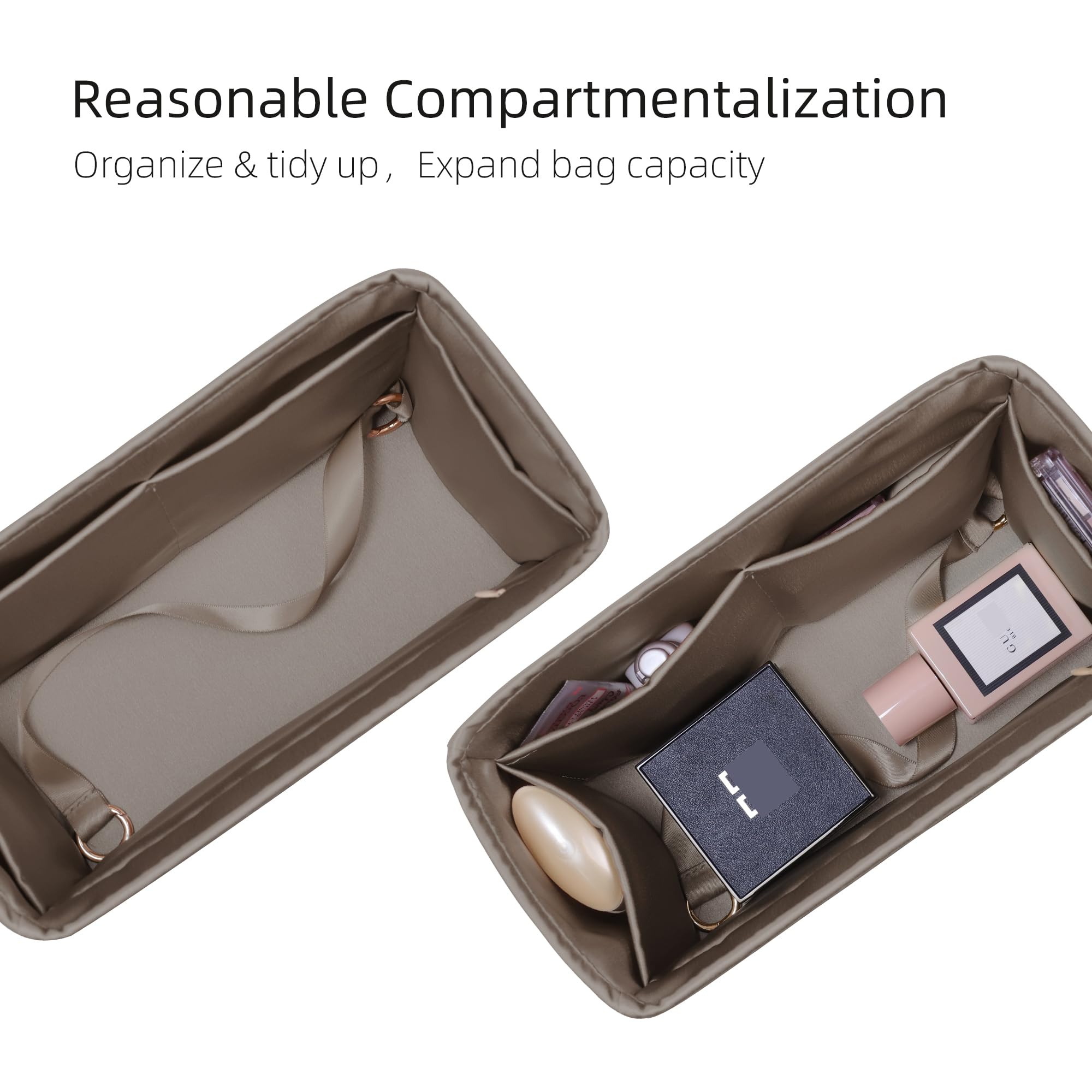 2 Sacs Rangement Suspendus Avec Poches - Organisateur Mural Chambre Cuisine Bureau