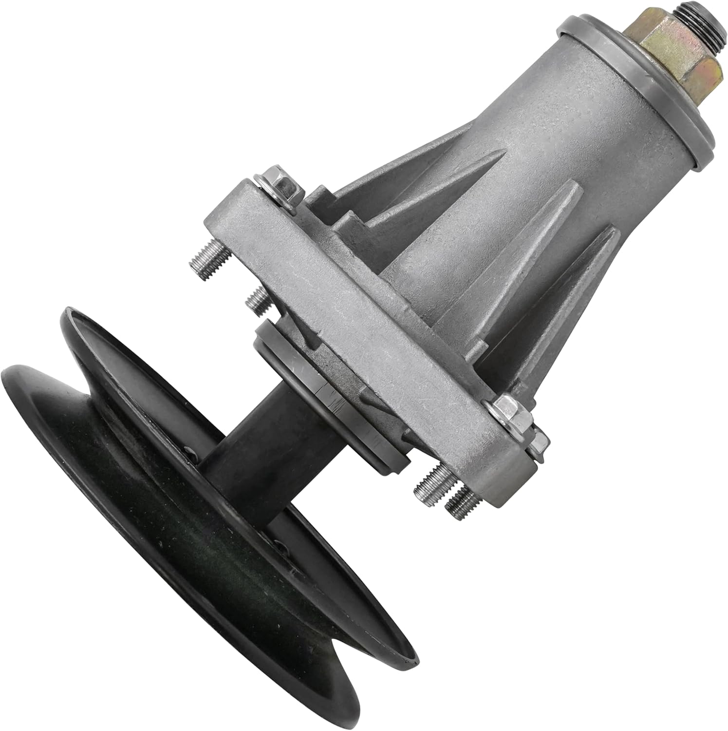 Caltric 54in Spindle with Pulley Compatible with Cub Cadet L54 LZ54 LX54 SZ54 S54 SX54 Z-Force