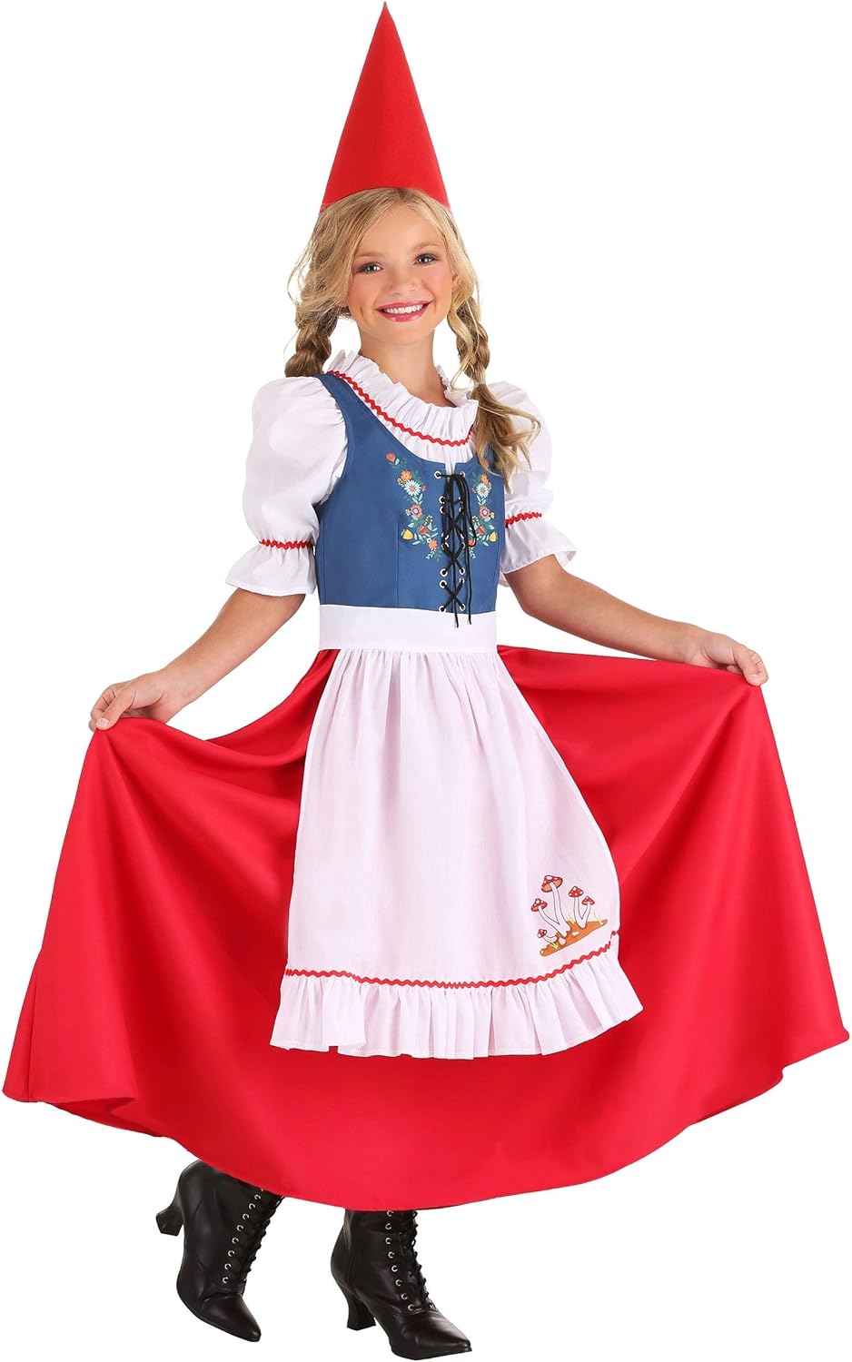 Garden Gnome Costume for Girls