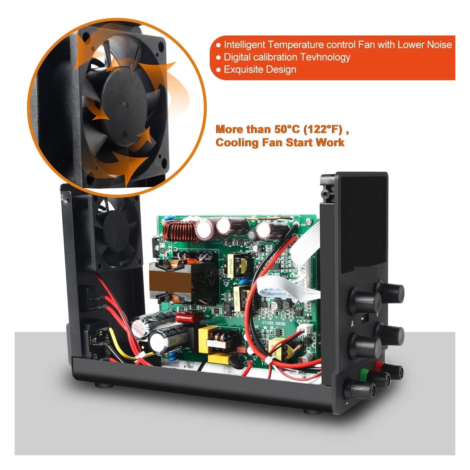 fuente de alimentación conmutada de CC, Fuente de alimentación de laboratorio conmutada AC 220 DC 30V 10A 5A 300W banco de laboratorio ajustable fuentes de alimentación regulador de voltaje USB(120V 3