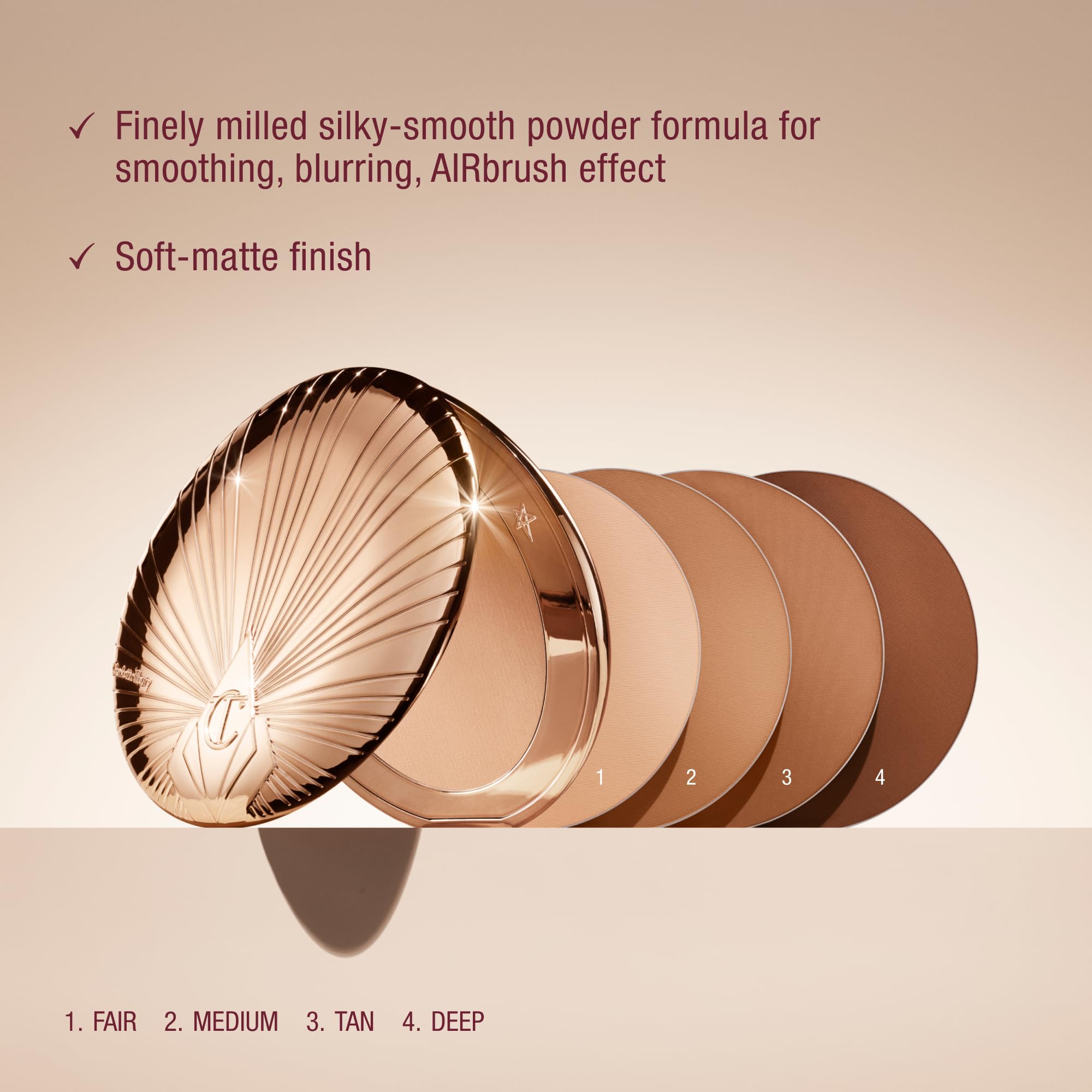 Charlotte Tilbury Airbrush Bronzer - Matte & Smoothing -5